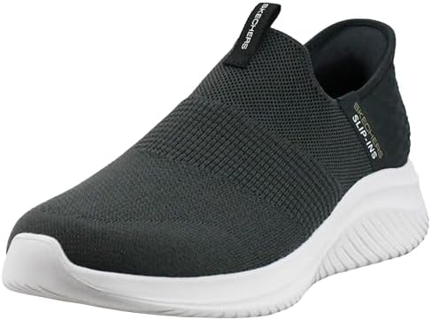 Color: Olive Size: 9.5 Skechers Mens Ultra Flex 3 0 Smooth Step Slip in Sneakers