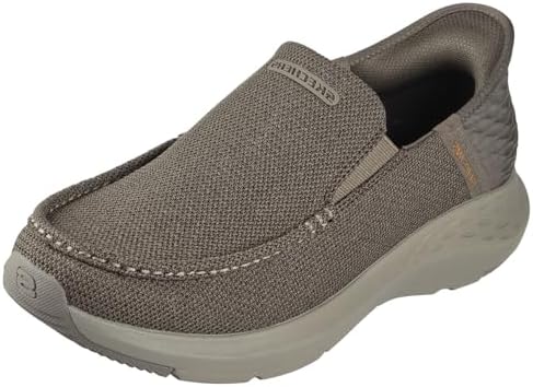 Color: Olive Size: 9.5 Skechers Mens Ultra Flex 3 0 Smooth Step Slip in Sneakers