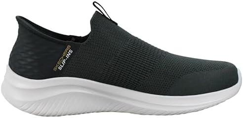 Color: Olive Size: 9.5 Skechers Mens Ultra Flex 3 0 Smooth Step Slip in Sneakers
