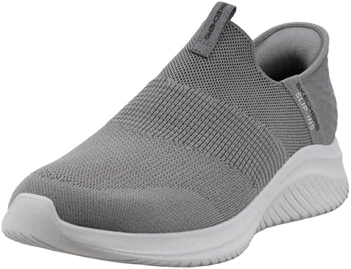 Color: Olive Size: 9.5 Skechers Mens Ultra Flex 3 0 Smooth Step Slip in Sneakers
