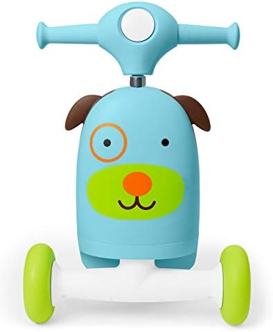 Skip Hop 3 in 1 Baby Activity Push Walker & Ride On Scooter Toy  Dog