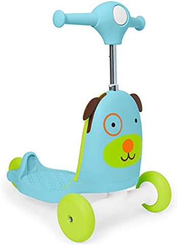 Skip Hop 3 in 1 Baby Activity Push Walker & Ride On Scooter Toy  Dog