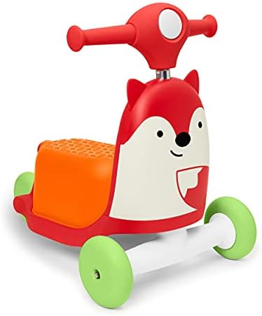 Skip Hop 3 in 1 Baby Activity Push Walker & Ride On Scooter Toy  Dog