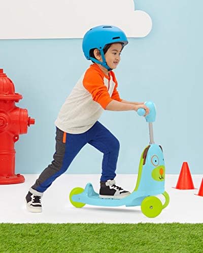 Skip Hop 3 in 1 Baby Activity Push Walker & Ride On Scooter Toy  Dog