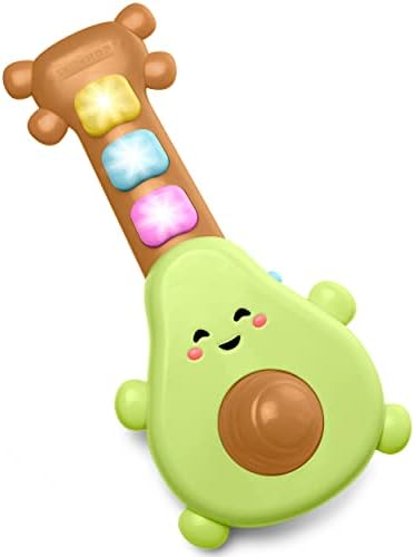 Skip Hop Baby Musical DJ Set Toy with Lights  Songs  Sound Effects  and Soft Textures  Farmstand Let The Beet Drop DJ Set