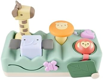 Skip Hop Baby Musical DJ Set Toy with Lights  Songs  Sound Effects  and Soft Textures  Farmstand Let The Beet Drop DJ Set