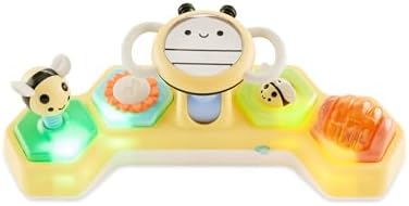 Skip Hop Baby Musical DJ Set Toy with Lights  Songs  Sound Effects  and Soft Textures  Farmstand Let The Beet Drop DJ Set