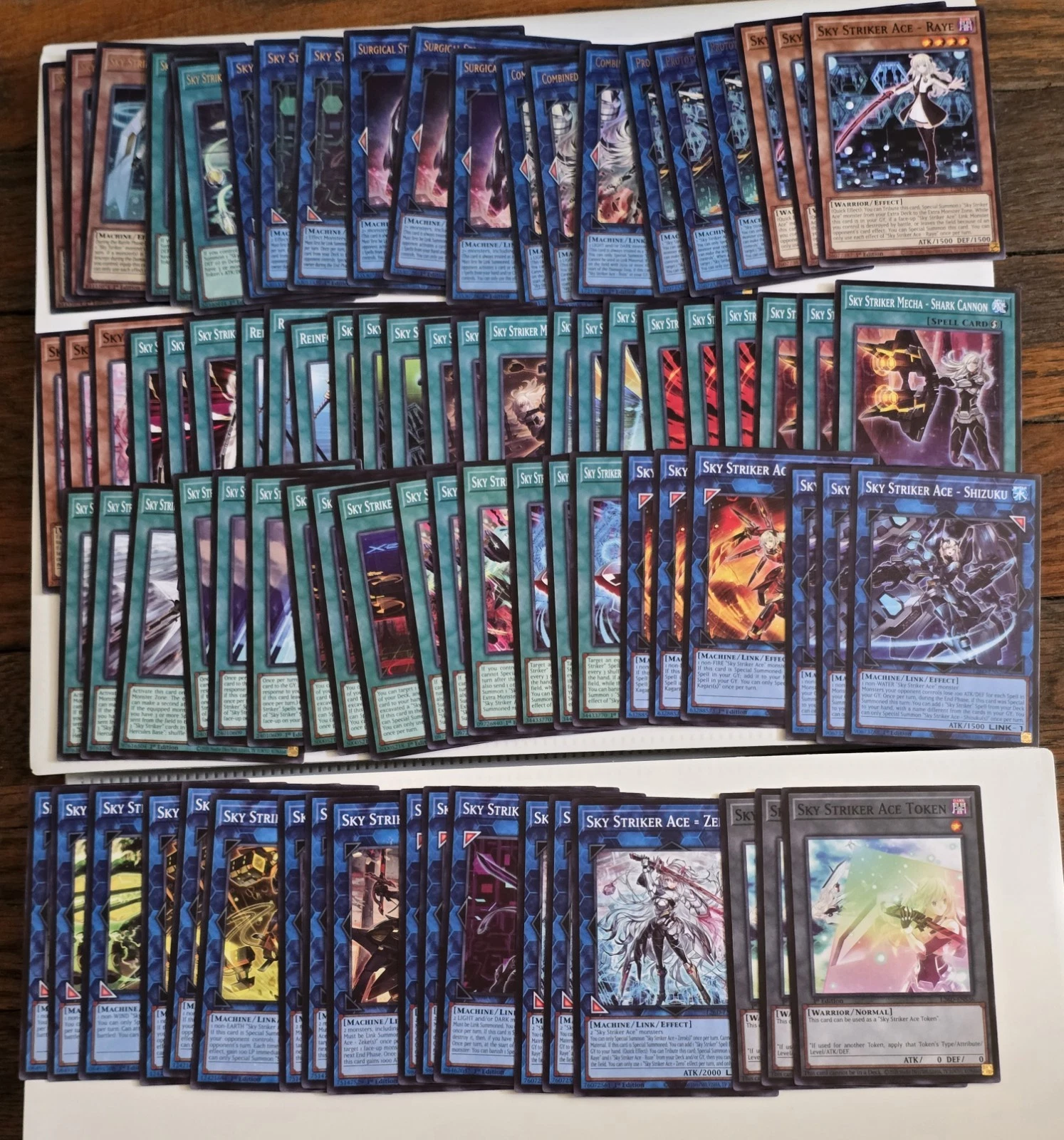 Sky Striker Deck Core Engage Zero Yugioh Legendary Modern Decks 84 Card