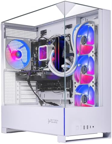Skytech Gaming Archangel 5 Gaming PC  AMD Ryzen 7 7700X 4 5GHz  NVIDIA RTX 5070 12GB  1TB Gen4 NVMe SSD  32GB DDR5 RAM 6000  750W Gold PSU  360 ARGB AIO  Wi Fi  Win 11  Desktop