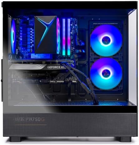 Skytech Gaming Azure 3 Gaming PC  Intel i5 14400F 2 5GHz  NVIDIA RTX 5060 Ti 16GB VRAM  1TB NVMe SSD  16GB DDR5 RAM 6000  650W Gold PSU  WI FI 5  Windows 11  Desktop