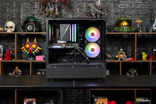 Skytech Gaming Azure 3 Gaming PC  Intel i5 14400F 2 5GHz  NVIDIA RTX 5060 Ti 16GB VRAM  1TB NVMe SSD  16GB DDR5 RAM 6000  650W Gold PSU  WI FI 5  Windows 11  Desktop