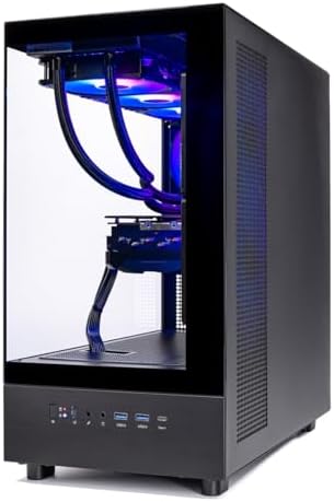 Skytech Gaming Azure 3 PC de sobremesa, Intel i7 14700F 2.1 GHz (5.3 GHz), NVIDIA RTX 5070 12GB, SSD Gen4 NVMe de 1 TB, 32 GB DDR5 RAM 6000 RGB, 850W Gold PSU, ARGB AIO de 14.173 in, Wi-Fi, Win 11