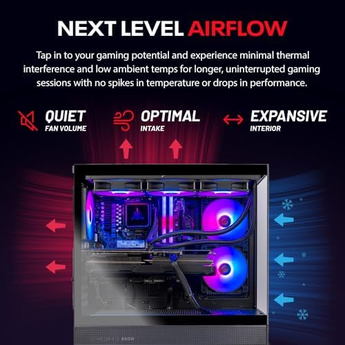 Skytech Gaming Azure 3 PC de sobremesa, Intel i7 14700F 2.1 GHz (5.3 GHz), NVIDIA RTX 5070 12GB, SSD Gen4 NVMe de 1 TB, 32 GB DDR5 RAM 6000 RGB, 850W Gold PSU, ARGB AIO de 14.173 in, Wi-Fi, Win 11