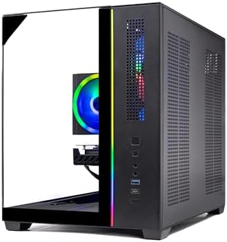 Skytech Gaming Crystal Gaming PC  AMD Ryzen 5 5500 3 6GHz  NVIDIA RTX 5060  1TB NVMe SSD  16GB DDR4 RAM 3200  650W Gold PSU  Wi Fi  Win 11  Gaming Desktop