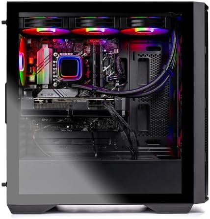 Skytech Gaming Rampage Gaming PC  AMD Ryzen 7 9700X 3 8GHz  NVIDIA RTX 5070 Ti 16GB  1TB Gen4 NVMe SSD  32GB DDR5 RAM 5600  850W Gold ATX 3 PSU  360 ARGB AIO  Wi Fi  Win 11  Desktop