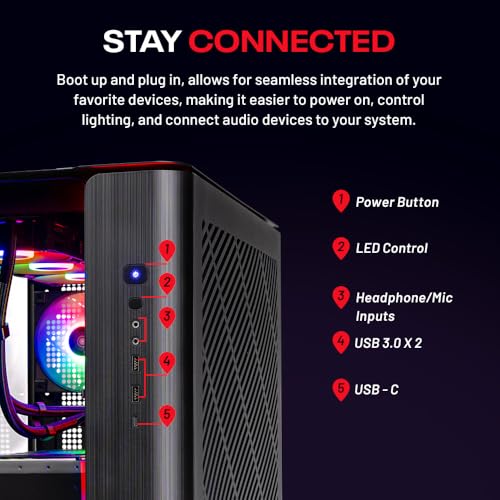 Skytech King 95 Gaming PC Desktop  Ryzen 7 7800X3D 4 2 GHz  5GHz Turbo Boost   NVIDIA RTX 5070 Ti 16GB  1TB Gen4 SSD  32GB DDR5 RAM 6000 RGB  850W Gold PSU  360mm ARGB AIO  Wi Fi  Win 11