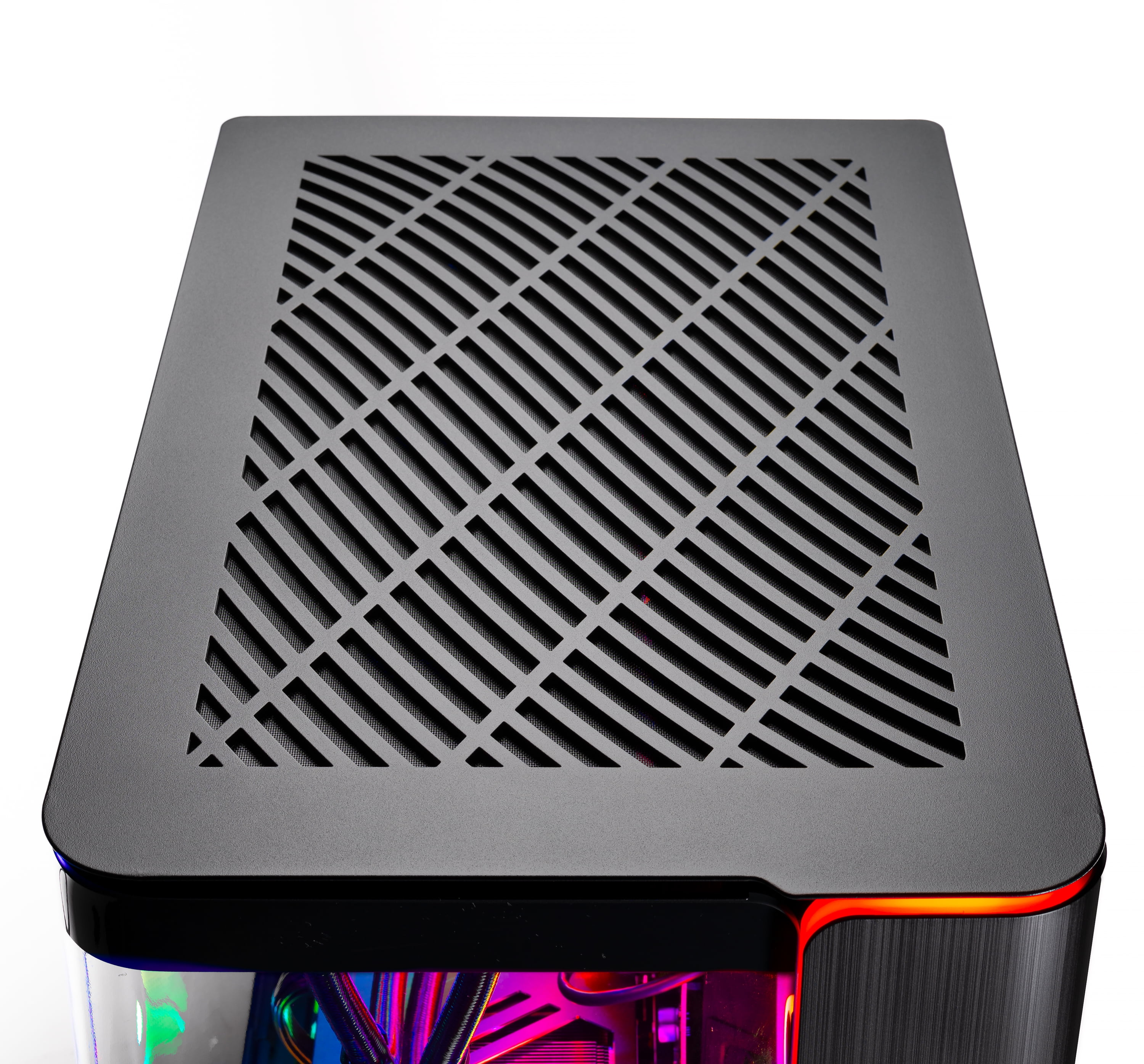 Skytech King 95 PC para Juegos de Escritorio AMD Ryzen 7 9800X3D NVIDIA GeForce RTX 5070 1TB Gen4 NVMe SSD 32GB DDR5 RAM, Ventanas de Enfriamiento Líquido AIO 11