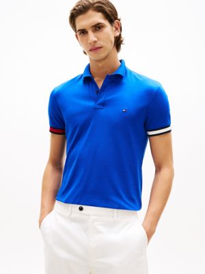 TALLA: XL - Slim Fit Smooth Cotton Interlock Polo