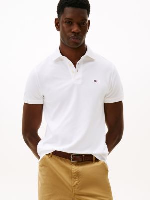 Slim Fit Stretch Pique Polo, talla S