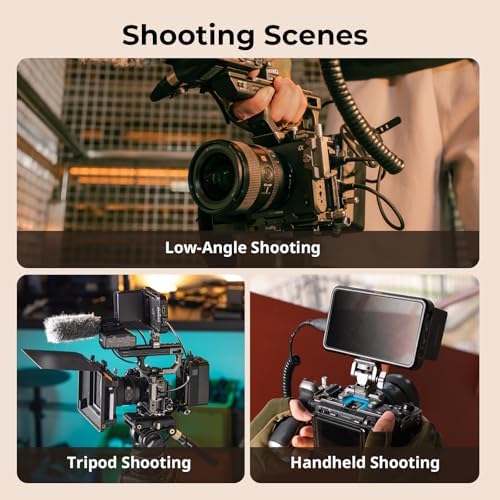 SmallRig Cage for Sony FX30 FX3 FX3A with Cable Clamp for HDMI  Classic Bright Black Surface  Included Cold Shoe and NATO Rail  Modular Design Compatible with Original XLR Handle