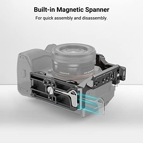 SmallRig Camera Half Cage for Sony Alpha 7 V/Alpha 7R V/Alpha 7 IV/Alpha 7S III/Alpha 1 / Alpha 7R IV   3639