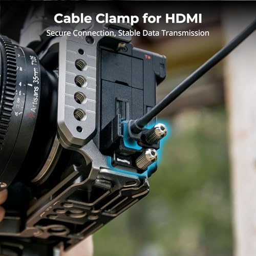 SmallRig Hawklock Quick Release Cage Kit for Sony Alpha 6700  with Multiple Mounting Interfaces and Built in Quick Release Plate for Arca Swiss Plate and NATO Rail  with Cable Clamp for HDMI   5060