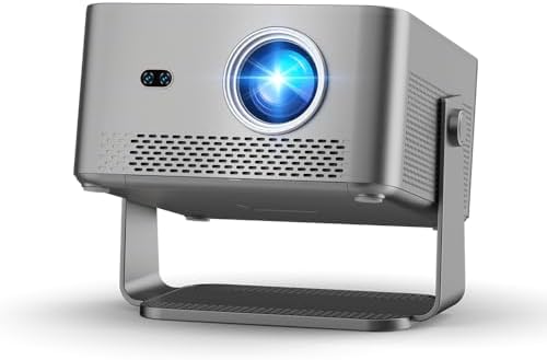 Magcubic HY350Max - Proyector inteligente con soporte 4K 8K, mini proyector con Wifi6 y Bluetooth5.4, 600 ANSI, enfoque automático y prevención de obstáculos 1080P Proyector de película portátil para el hogar al aire libre, Magcubic HY350Max