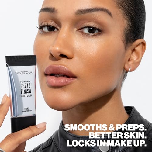 Smashbox Photo Finish Primers   Face Primers for Makeup  Smooths Skin & Extends Makeup Wear   Hydrating  Pore Minimizing & Mattifying Formulas