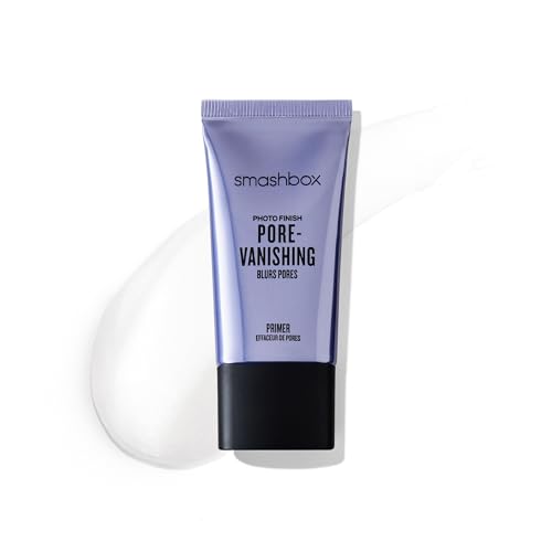 Smashbox Photo Finish Primers   Face Primers for Makeup  Smooths Skin & Extends Makeup Wear   Hydrating  Pore Minimizing & Mattifying Formulas
