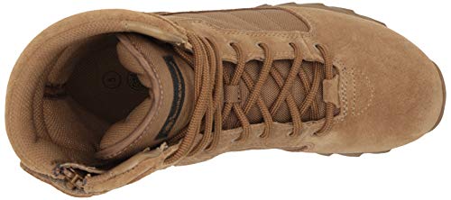 talla 10.5 - Smith & Wesson Calzado para hombre Breach 2.0 8" con cremallera lateral militar y bota táctica