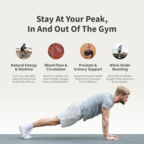 Snap Supplements Prostate Health & Nitric Oxide Supplement Bundle for Men  90   60 Vegetarian Capsules  1 Month Supply 