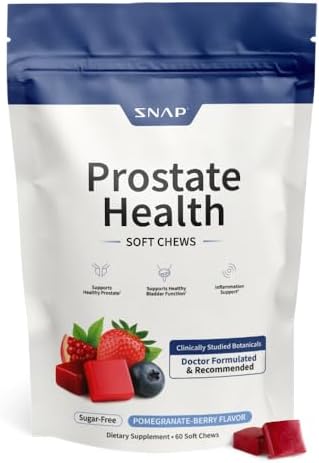 Snap Supplements Prostate Health & Nitric Oxide Supplement Bundle for Men  90   60 Vegetarian Capsules  1 Month Supply 
