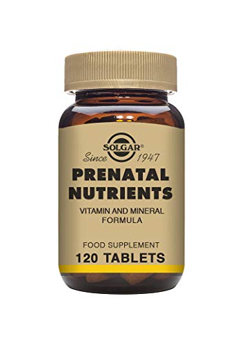 Solgar Prenatal Nutrients   120 Tablets   Multivitamin & Mineral Formula for Pregnant & Lactating Women   Vegan  Kosher & Gluten Free   30 Servings