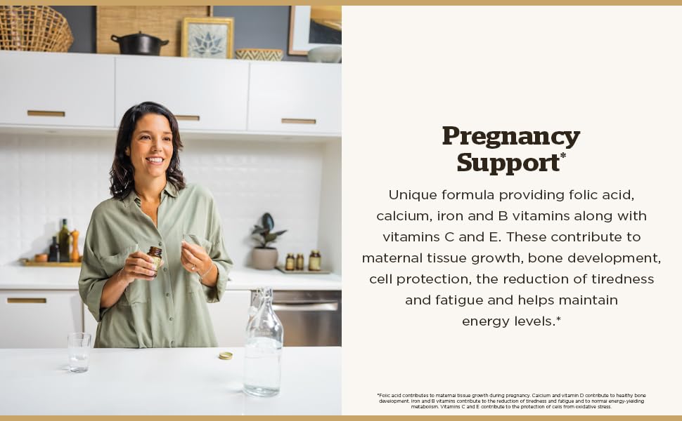 Solgar Prenatal Nutrients   120 Tablets   Multivitamin & Mineral Formula for Pregnant & Lactating Women   Vegan  Kosher & Gluten Free   30 Servings