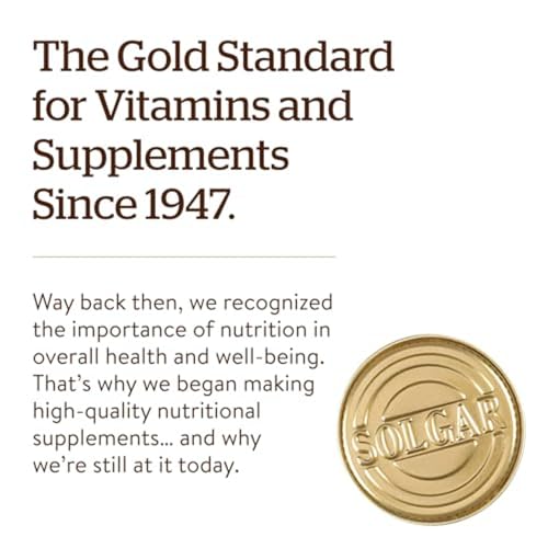 Solgar Zinc Picolinate 22 mg 100 Tablets Promotes Healthy Skin Supports Immune System Normal Taste & Vision Antioxidant Non GMO Vegan Gluten Free Kosher 100 Servings