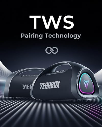 Sonic Boom MAX 300W Max Large Bluetooth Speaker Loud  Massive Bass  IPX66 Waterproof Party Portable Speaker with Subwoofer/EQ/Fast Charge  Outdoor Wireless Speakers