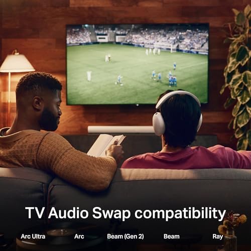 Sonos Ace   Noise Cancelling Wireless Over Ear Headphones with Bluetooth  30 Hour Battery Life  Spatial Audio  Dolby Atmos  Dynamic Head Tracking   Black