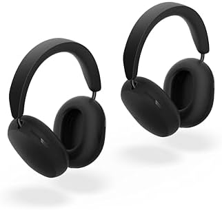 Sonos Ace   Noise Cancelling Wireless Over Ear Headphones with Bluetooth  30 Hour Battery Life  Spatial Audio  Dolby Atmos  Dynamic Head Tracking   Black