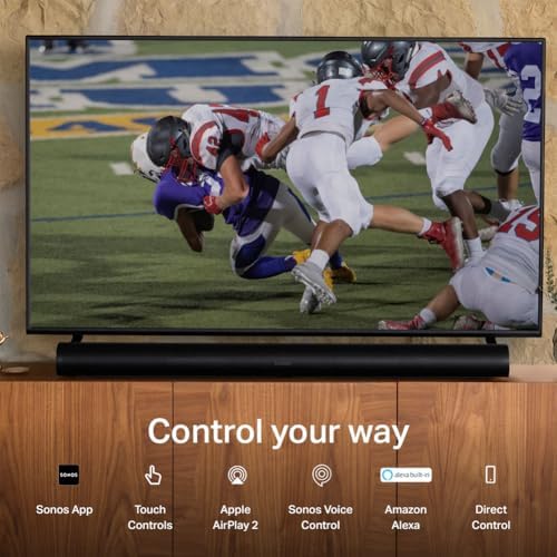 Sonos Arc Ultra Soundbar with Dolby Atmos and Voice Control   9 1 4 Surround Sound for TV and Music   Black