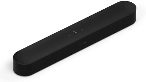 Sonos Beam Gen 2   Black   Soundbar with Dolby Atmos
