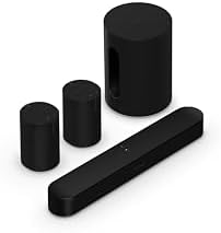 Sonos Beam Gen 2   Black   Soundbar with Dolby Atmos
