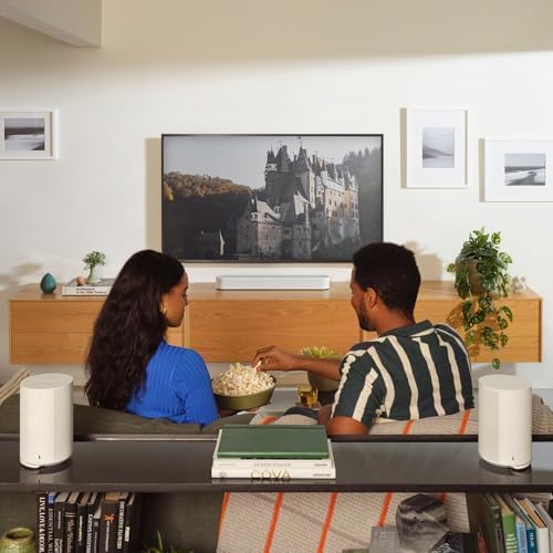 Sonos Era 100 SL   White  Pack of 2