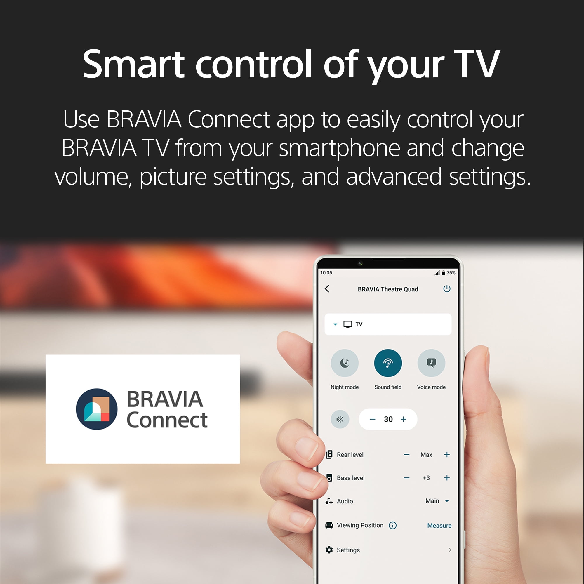 Sony 55  class BRAVIA 8 OLED 4K HDR Smart Google TV K55XR80  2024 Model
