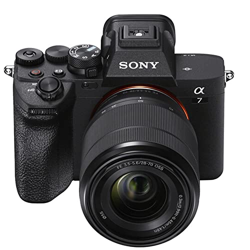 Sony A7 IV Mirrorless Camera with 28 70mm   128GB Extreme Speed Card  U Grip  Microphone  LED Video Light  Spare Battery  Filter Kit  More  Extreme Pro Bundle   Black  Renewed
