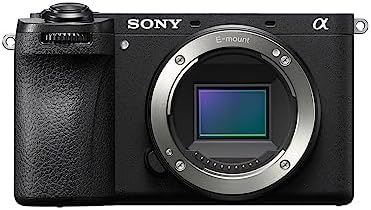 Sony Alpha 6700   APS C Interchangeable Lens Camera with 26 MP Sensor  4K Video  AI Based Subject Recognition  Log Shooting  LUT Handling and Vlog Friendly Functions  Black