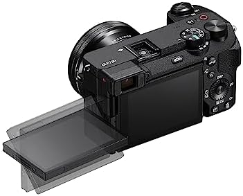 Sony Alpha 6700   APS C Interchangeable Lens Camera with 26 MP Sensor  4K Video  AI Based Subject Recognition  Log Shooting  LUT Handling and Vlog Friendly Functions  Black