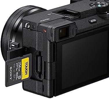 Sony Alpha 6700   APS C Interchangeable Lens Camera with 26 MP Sensor  4K Video  AI Based Subject Recognition  Log Shooting  LUT Handling and Vlog Friendly Functions  Black