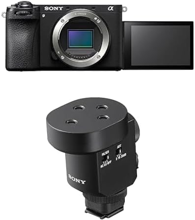Sony Alpha 6700   APS C Interchangeable Lens Camera with 26 MP Sensor  4K Video  AI Based Subject Recognition  Log Shooting  LUT Handling and Vlog Friendly Functions  Black