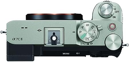 Sony Alpha 7C II Full Frame Interchangeable Lens Camera   Silver