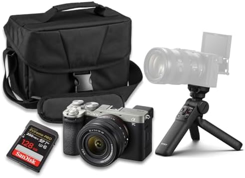 Sony Alpha 7C II Full Frame Interchangeable Lens Camera   Silver